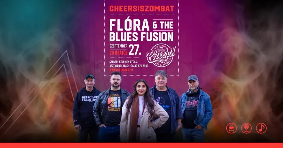 CHEERS ★ Flóra & Blues Fusion // 09.27.